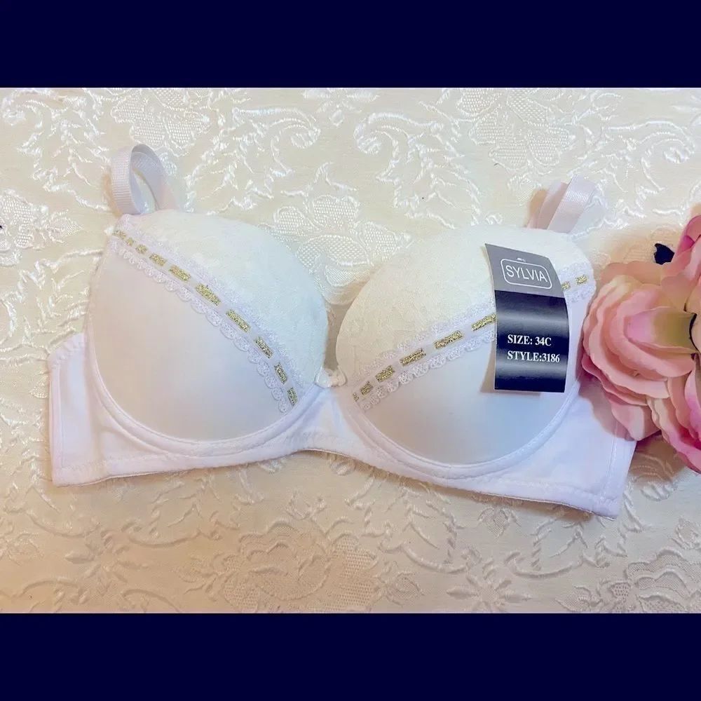 Sylvia push up underwire Padded Fashion Bra 34C
